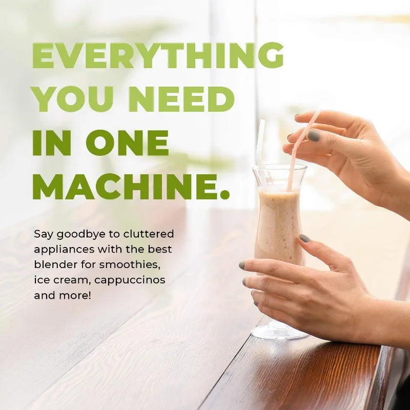 Cleanblend Commercial Blender with 5-Year Full Warranty - 1800W, 3HP, 64oz High-Performance Professional Countertop Blender