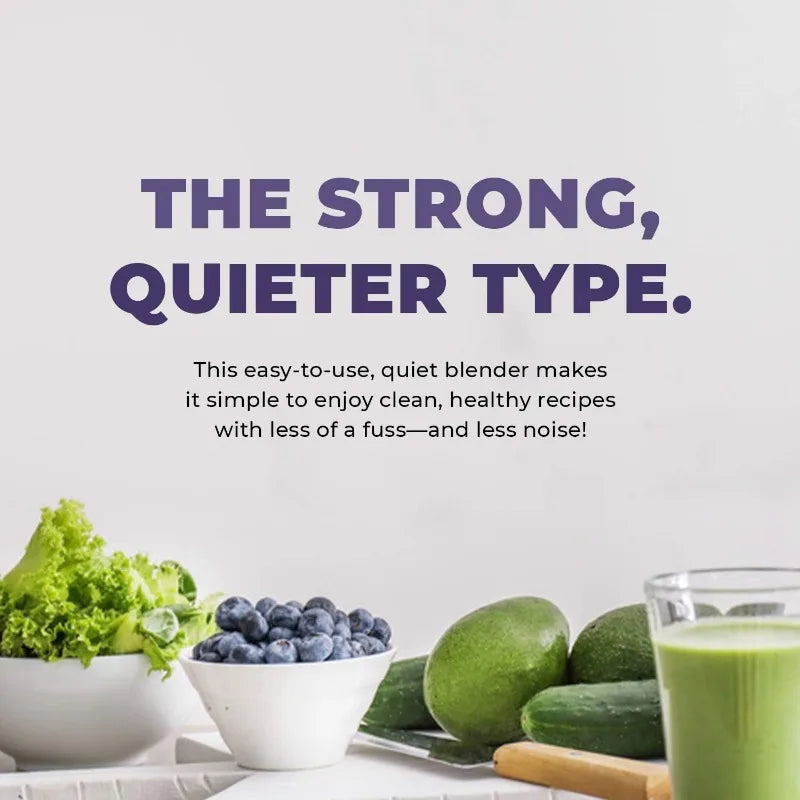 Cleanblend Commercial Blender with 5-Year Full Warranty - 1800W, 3HP, 64oz High-Performance Professional Countertop Blender
